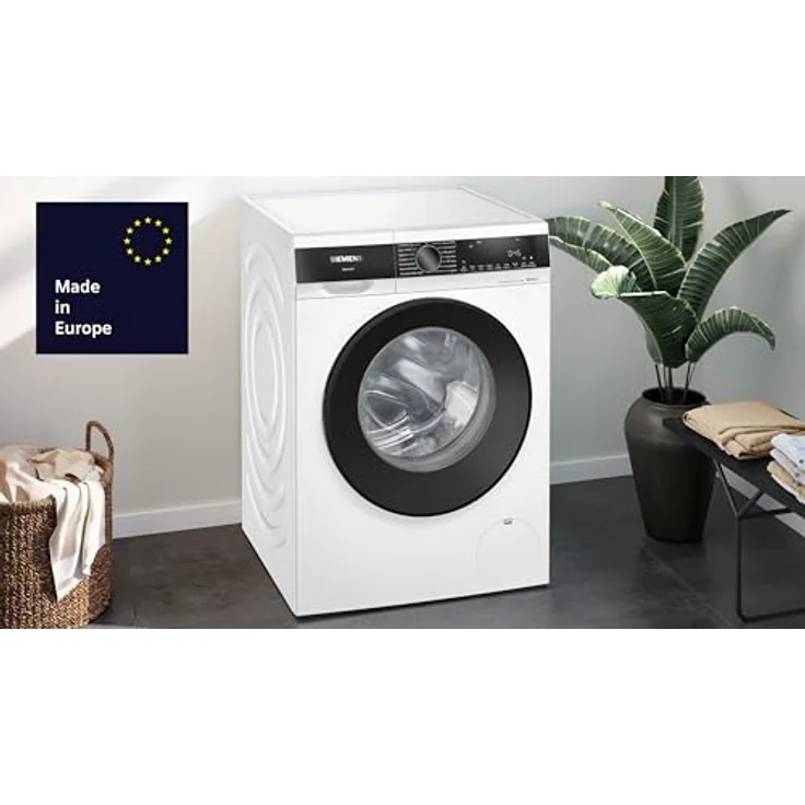 Siemens WG56G2Z41 iQ500 Waschmaschine, 10 kg, 1600 UpM, Water Perfect Plus, Antiflecken-System, speedPack L, Outdoor-Programm, AntiVibration, AquaStop – Bild 2