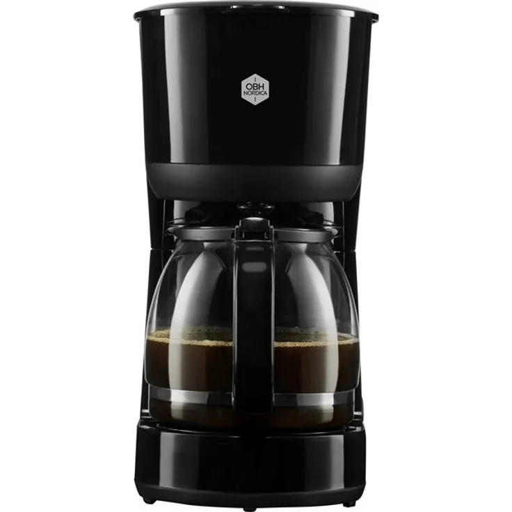 OBH Nordica 2296 coffee maker Semi-auto Drip coffee maker 1.5 L, Filterkaffeemaschine, Schwarz