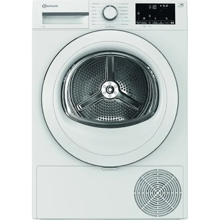 Bauknecht BT 7RC WW Wärmepumpentrockner, 7 kg, EEK C, Precision Dry, Slim Design, Weiss
