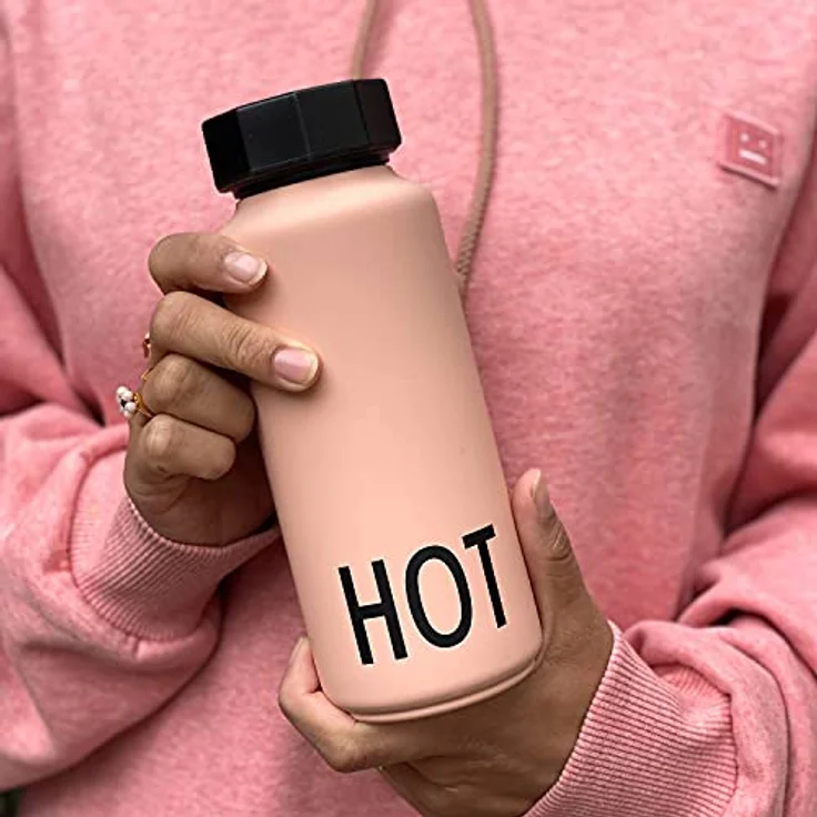 Design Letters Trinkflasche-Isolier Flasche HOT (Nude) 500ml. – Bild 6