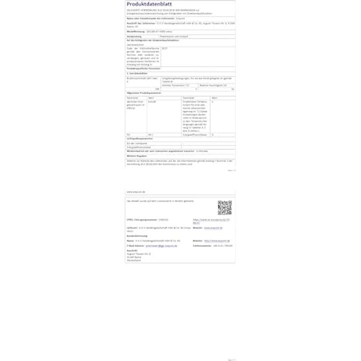 exquisit Getränkekühlschrank GKS180-GT-430D, 200l Glastürkühlschrank mit LED-Beleuchtung, Umluftventilator, 3 Ablagen, automatisches Abtauverfahren, schwarz – Bild 10