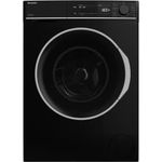 Sharp ES-BRO814BA-DE Waschmaschine Frontlader / 8 kg / 1400 U/min/Adanced Inverter Motor / 15 Programme inkl. 15 min Kurzprogramm und Dampffunktion/AquaStop/Schwarz