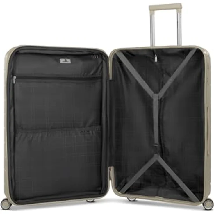 Franky Hartschalen-Trolley London, 4 Rollen, Polypropylen, mit Dehnfalte und TSA-Schloss, max. Breite 35 cm – Bild 7