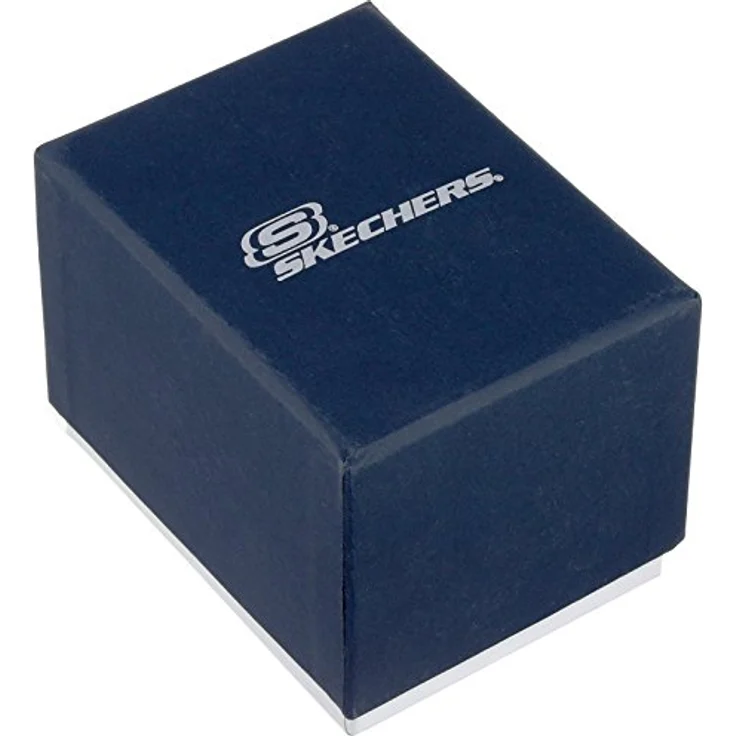 Skechers Herren Analog Quarz Uhr SR5076, Silikon Armband, 45mm Gehäuse, 3 ATM wasserdicht, Geschenkbox – Bild 4