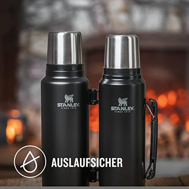 Stanley Classic Legendary Bottle 1.1 QT 1 Liter - die legendäre Edelstahl Thermoskanne - 66830 – Bild 6