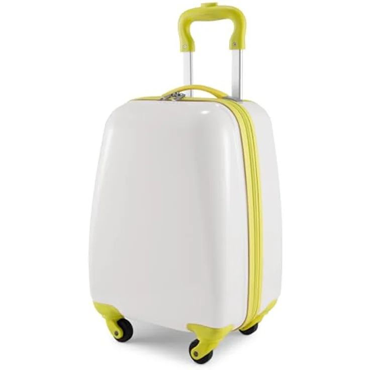 Hauptstadtkoffer Handgepäckkoffer für Kids, 4 Rollen, Hartschale, 24 Liter, 47 x 30 x 22 cm, bunt – Bild 1