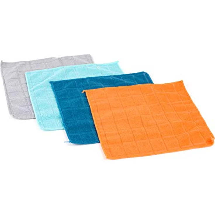 Beldray LA059338CDUEU Mikrofaser-Reinigungstücher, 4er-Pack, farblich Sortiert, Mehrfarben, Staubtücher – Bild 2