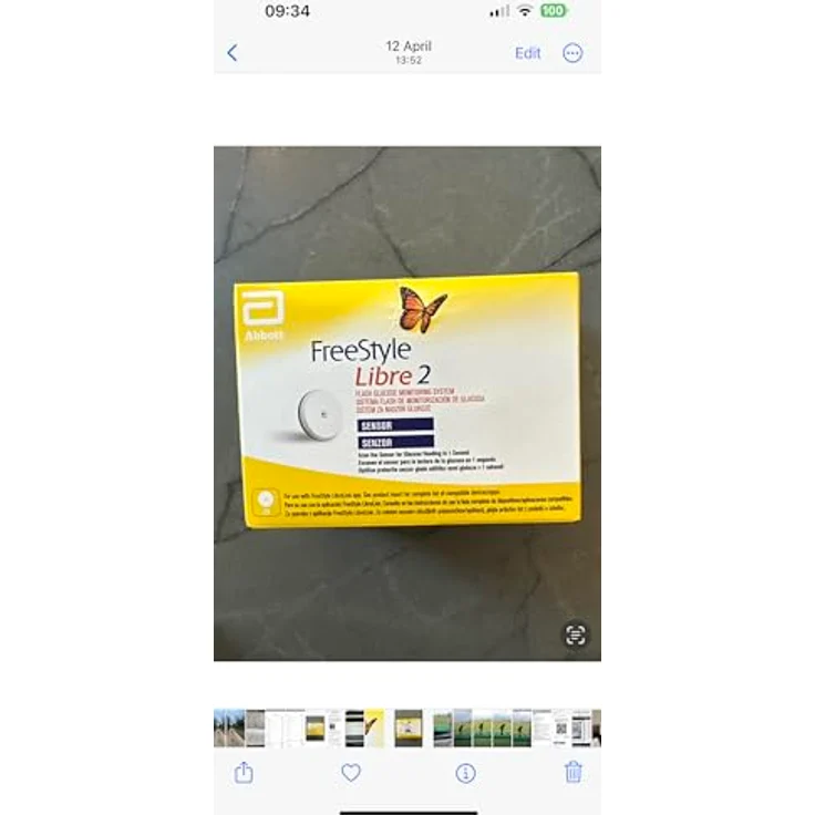 Abbott FreeStyle Libre 2 Sensor OVP Free Style 1 Stück - Preisvergleich – Bild 6