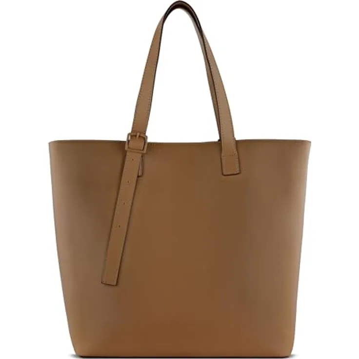 bugatti Zita Shopper Tasche 47 cm, braun, 100% Polyurethan, 47 x 18 x 35 cm