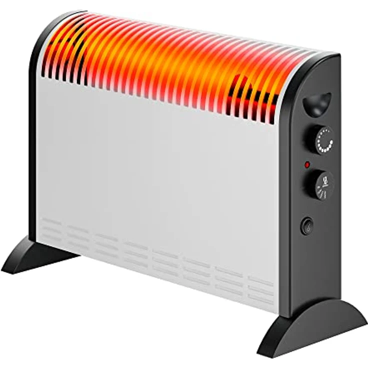 Extralink EX.30318 electric space heater Indoor Black, White Convector electric space heater, Heizkörper, Schwarz, weiß – Bild 2