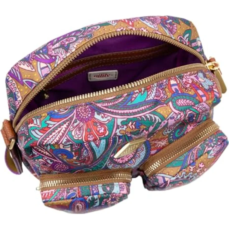 Oilily Umhängetasche Sabo, Polyester, verstellbarer Umhängeriemen, praktischer Stauraum, zeitloses Design – Bild 4
