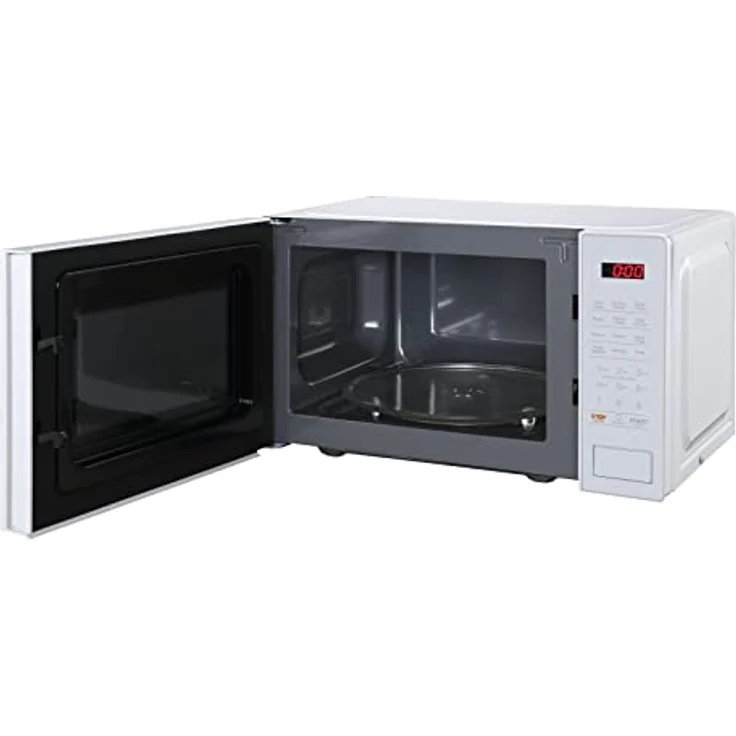 Daewoo MMF0G20T3W001 2-in-1 Mikrowelle mit Grill / 20 L / 700 W / 1100 W Grill / 8 Automatikprogramme / 5 Leistungsstufen / Weiß – Bild 2