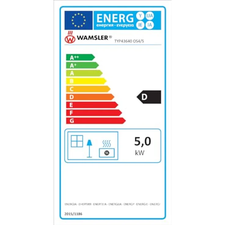 Wamsler Ölofen OS 4/5 vario, Heizkörper, Braun, mit 8,3l Tankinhalt – Bild 4