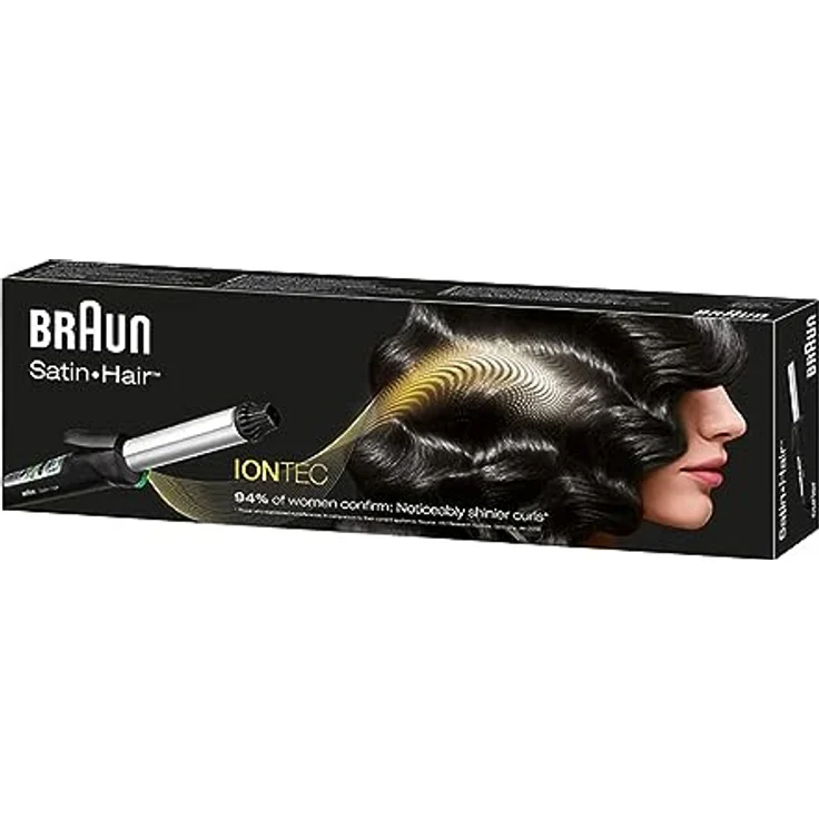 Braun Satin Hair 7 EC1 Lockenstab, 5 Temperatureinstellungen bis 185°C, 24 mm, mit IONTEC-Funktion für Glanz und weniger Frizz – Bild 2