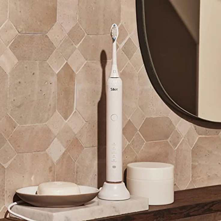 Silk`n SonicSmile Plus weiß - elektrische Schallzahnbürste für saubere und weiße Zähne – Bild 5