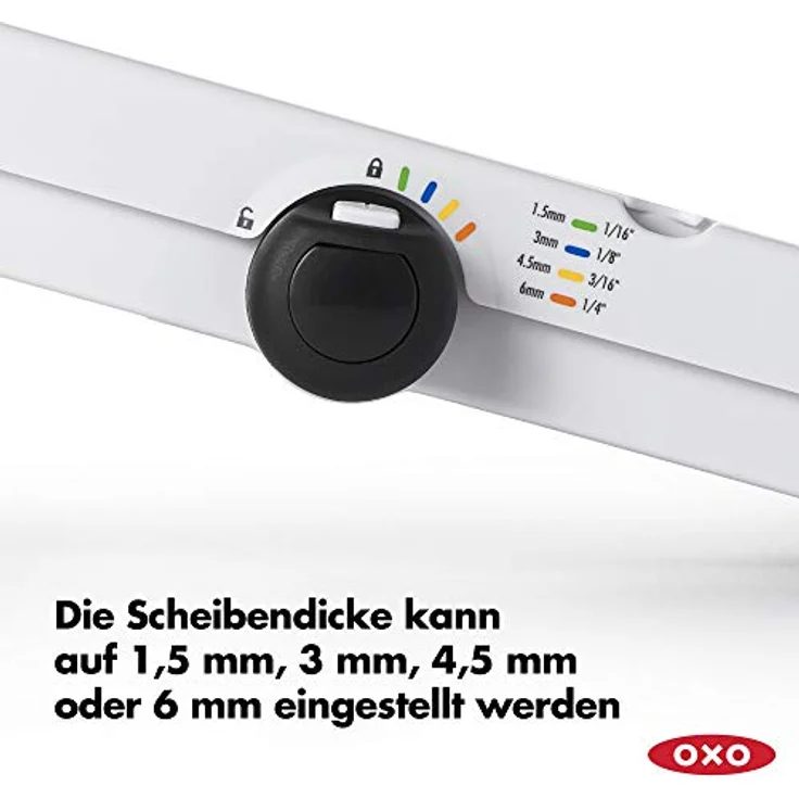 OXO Gemüsehobel und Mandolinenschneider – Bild 3