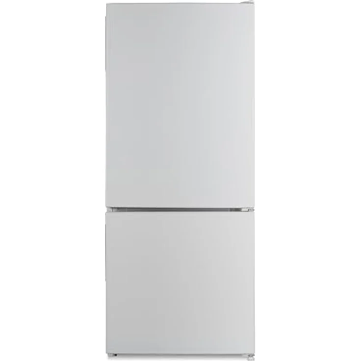 PKM KG117ES Kühl-Gefrierkombination | Silber Design | 114 cm | 87 Liter Kühlen | 30 Liter Gefrieren | 39dB | LED-Beleuchtung | Freistehend – Bild 1