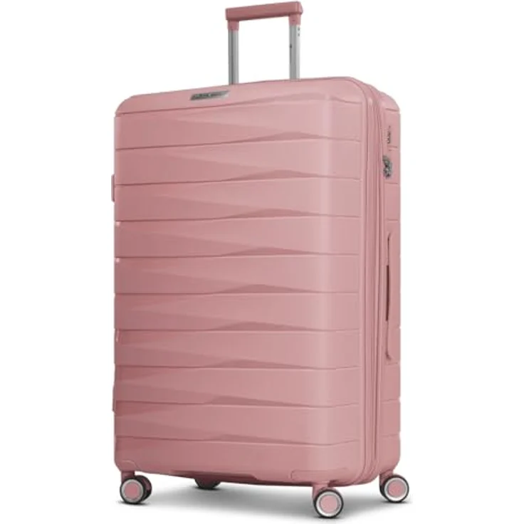 Franky Hartschalen-Trolley London, 4 Rollen, erweiterbar auf 35 cm, mit TSA-Schloss und Wäschefach, Polypropylen – Bild 1