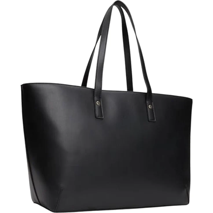 Tommy Hilfiger Shopper aus Polyurethan, Black, 35 x 27 x 15 cm – Bild 2