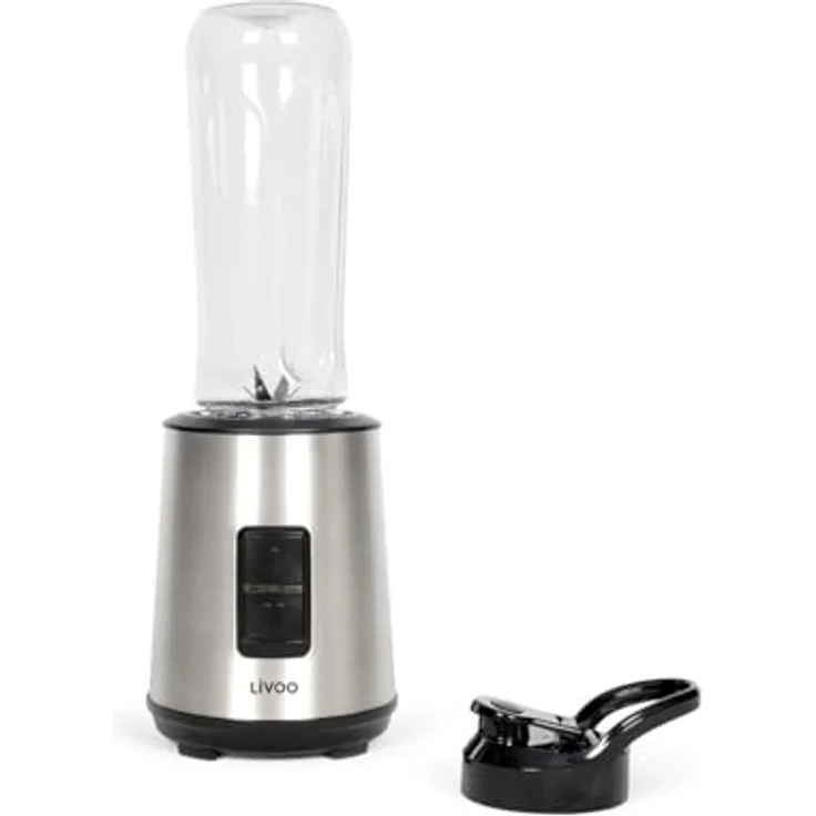 Livoo DOP240, Standmixer mit 600 ml Fassungsvermögen, 300 W Leistung, Edelstahlkörper und spülmaschinenfesten Teilen – Bild 1