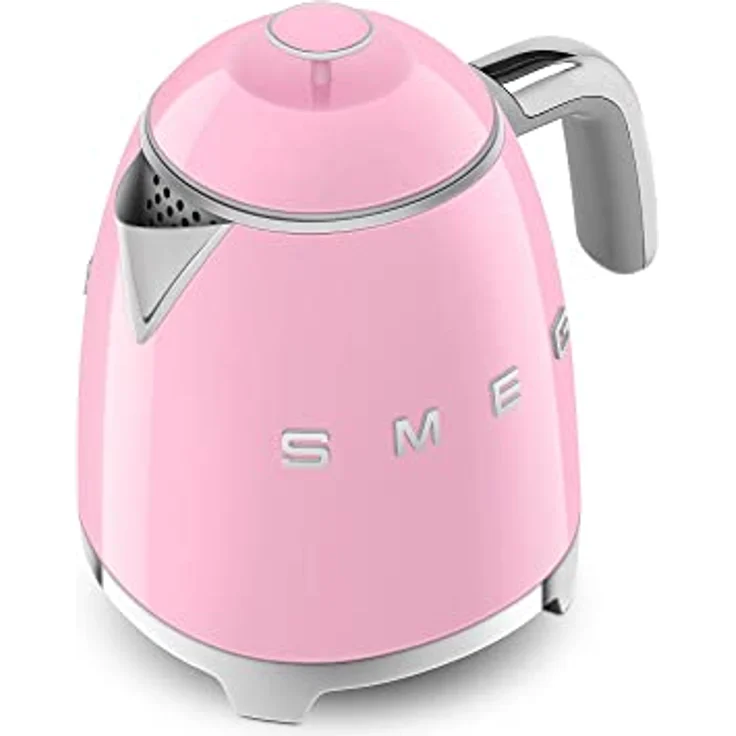 Smeg KLF05PKEU Wasserkocher Mini 50's Style, 1400W, 0,8 L, Kunststoff, Wasserstandsanzeige, cadillac pink – Bild 5