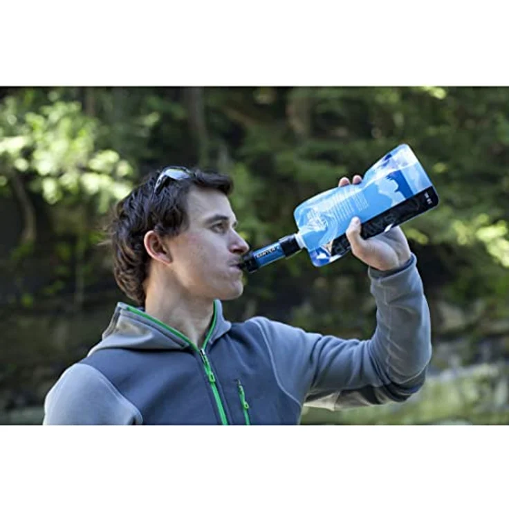 SAWYER Sawyer Mini Wasserfilter System Black, ultraleichter Filter für Camping und Outdoor, 99.9999% Bakterienfilterung – Bild 4