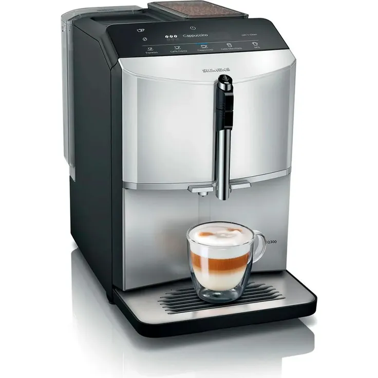 Siemens TF303E01, Fully automatic coffee machine, Kaffeevollautomat, Schwarz