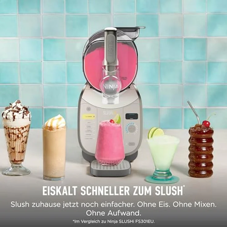 Ninja SLUSHi XL Slush-Eismaschine mit SlushAssist-Technologie, 3,7 l Fassungsvermögen, Mokka FS601EUBR – Bild 2