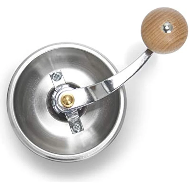 ZELLER PRESENT SCHÖNER LEBEN. PRAKTISCH WOHNEN. Zeller 27219 Kaffeemühle, Edelstahl mit hochwertigem Keramikmahlwerk, Silber – Bild 3
