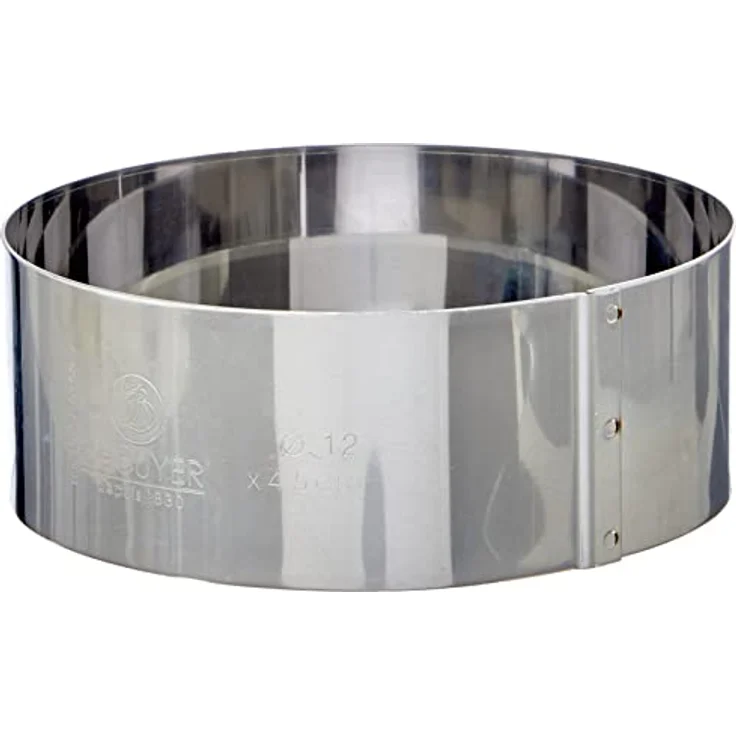 DeBuyer Rahmen, Edelstahl, Silber, 12 cm – Bild 2