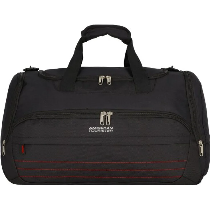 American Tourister Bombay Beach Weekender Reisetasche 62 cm, schwarz, 100% Polyester, ideal für Reisen & Sport