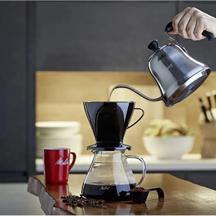 Melitta Kanne aus Borosilikatglas, Robust und Hitzebeständig, 0,7 Liter, 217625 – Bild 6