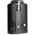 Wilfa SVART AROMA - elektrische Kaffeemühle mit Kegelmahlwerk – 32 Mahlgradeinstellungen,  Timerfunktion für Kaffeemengeneinstellung, Bohnenbehälter für 250gr Kaffee, 130 Watt, schwarz