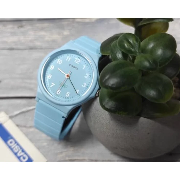 Casio Wrist Watch ANALOG, Spritzwassergeschützt, biobasiertes Harzband, 2 Jahre Garantie, batteriebetrieben – Bild 3