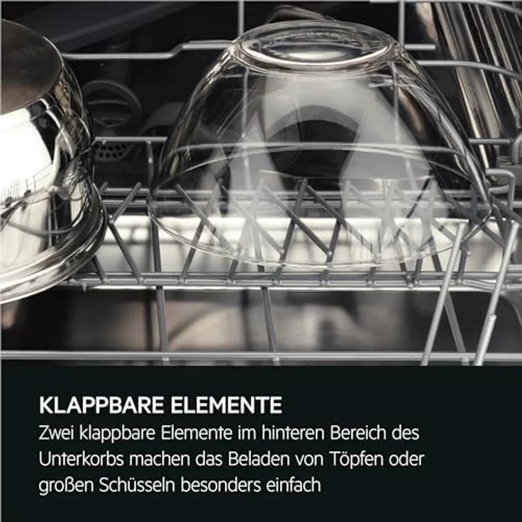 AEG GI620C2SC 6000 Geschirrspüler, vollintegrierbar, 44 dB (A), C, mit SatelliteClean® Sprüharm und AirDry Trockentechnologie – Bild 15
