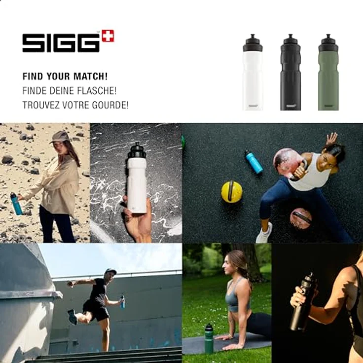 SIGG WMB Sports Blue Touch Sport Trinkflasche, (0,75 L), schadstofffreie und auslaufsichere Trinkflasche, federleichte Trinkflasche aus Aluminium – Bild 5