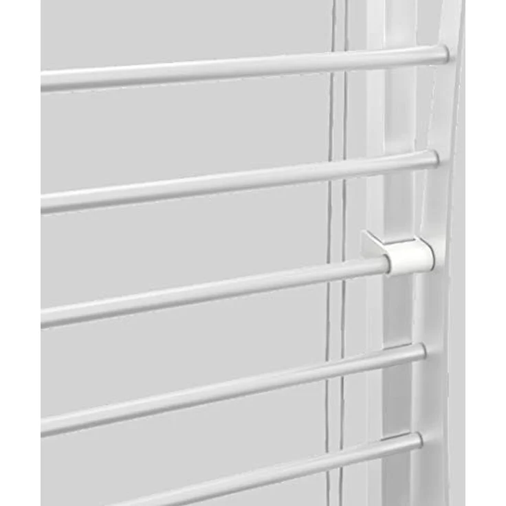 Foxydry Wall, Vertikaler Wäscheständer aus Aluminium und Stahl, höhenverstellbar, 152x52x137 cm, Grau, 150 – Bild 5