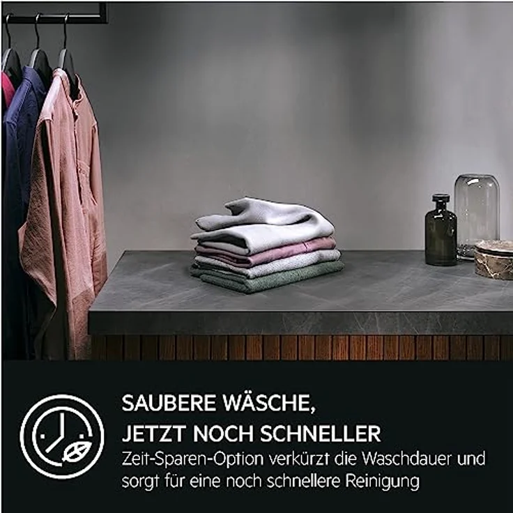 AEG 6000 ProSense® Waschmaschine LTR6N40260 – 6 kg, automatische Anpassung von Zeit, Wasser & Energie, schont Farben & Fasern – Bild 8