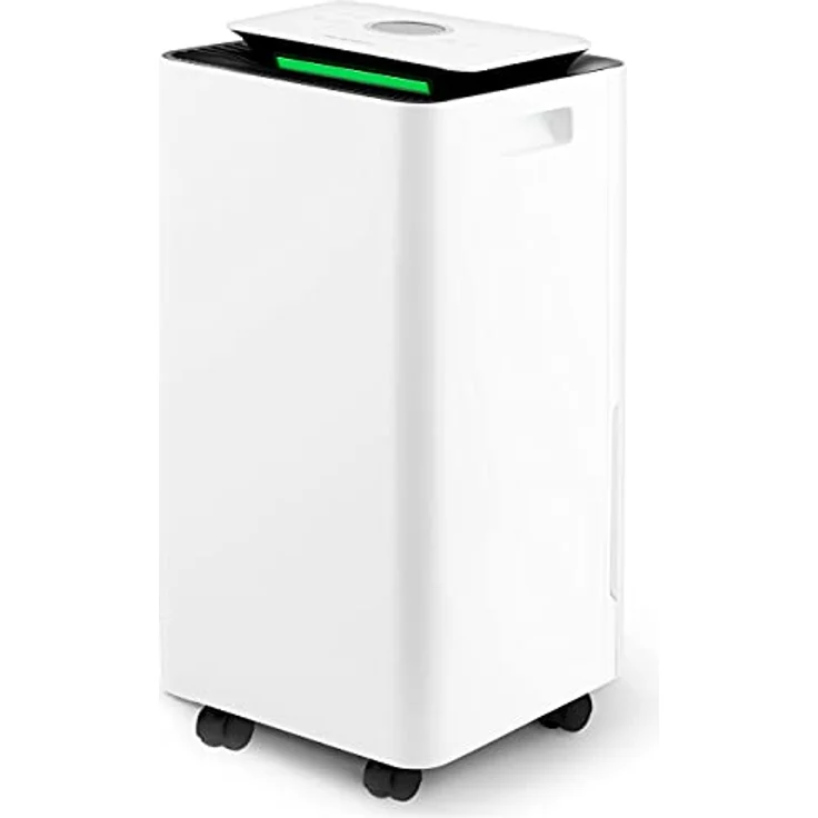Berdsen - BD-521 Kompressor-Luftentfeuchter mit Ventilator und Wäschemodus - Feuchtabsorber - für große Räume bis 60m³ - 12l pro Tag - Elektrisch - Weiß – Bild 2