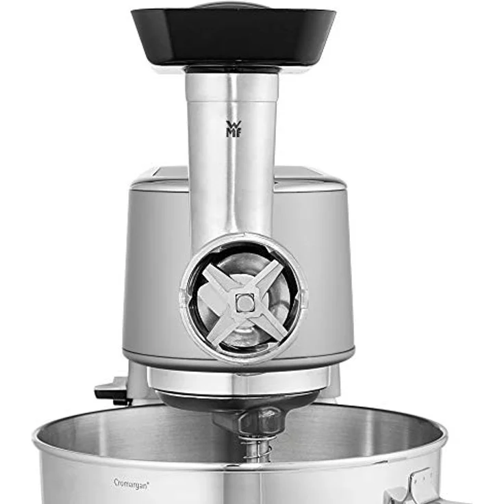 WMF Profi Plus Fleischwolf, 2 Lochscheiben, 4 Edelstahlmesser, Zubehör passend zur WMF Profi Plus-Küchenminis One for All Küchenmaschine – Bild 4