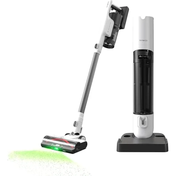Tineco Pure ONE Station 5 Plus Kabelloser Staubsauger mit 2,5L Absaugstation, Selbstreinigung, 175W Saugkraft, ZeroTangle Technologie, iLoop, für Hartboden Teppiche – Bild 1