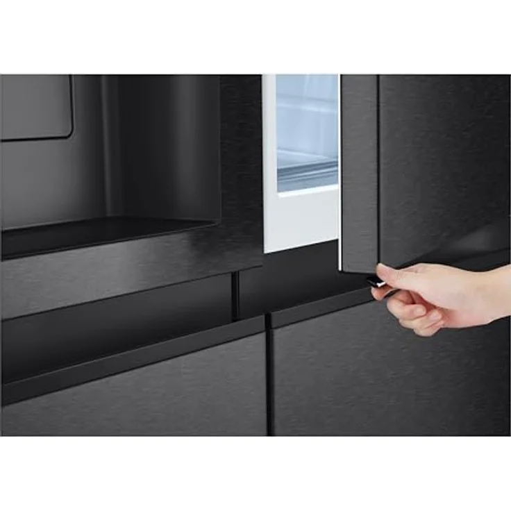 LG GSJC41EPPE Side-by-Side Kühlschrank, 420 l Kühlbereich, 179 cm Höhe, Energieklasse E, Essence Matte Black – Bild 4
