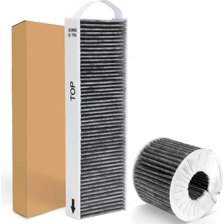 YELID Aktivkohlefilter für Bora Pure PUAKF X S PURU PUXU, doppelt effektiv gegen Gerüche, 425mm x 130mm x 50mm