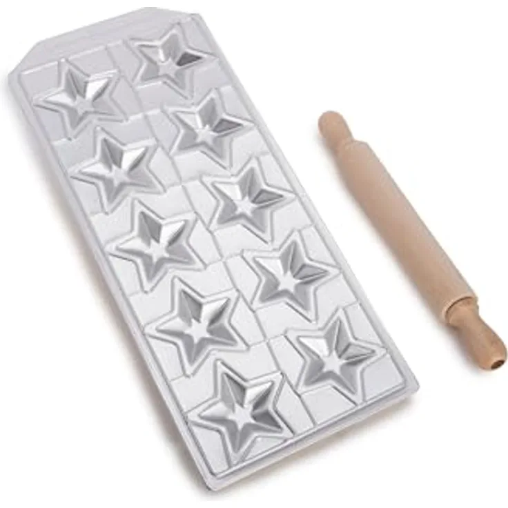 Imperia RAVIOLAMP 10 STELLINE, Ravioliformer für Ravioli, Tortelli und Tortellini, kompatibel mit Imperia-Nudelmaschinen