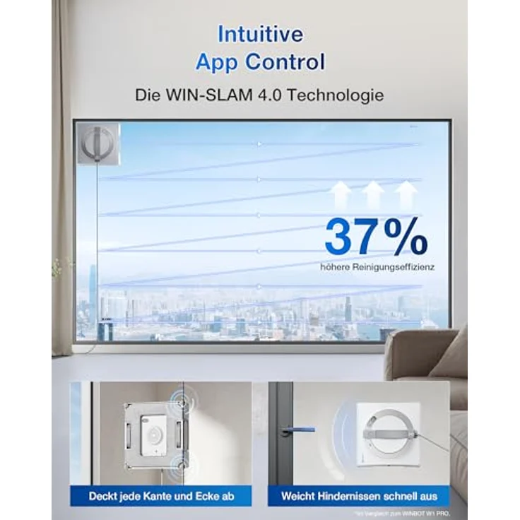 ECOVACS Fensterputzroboter WINBOT W2 PRO – Bild 6