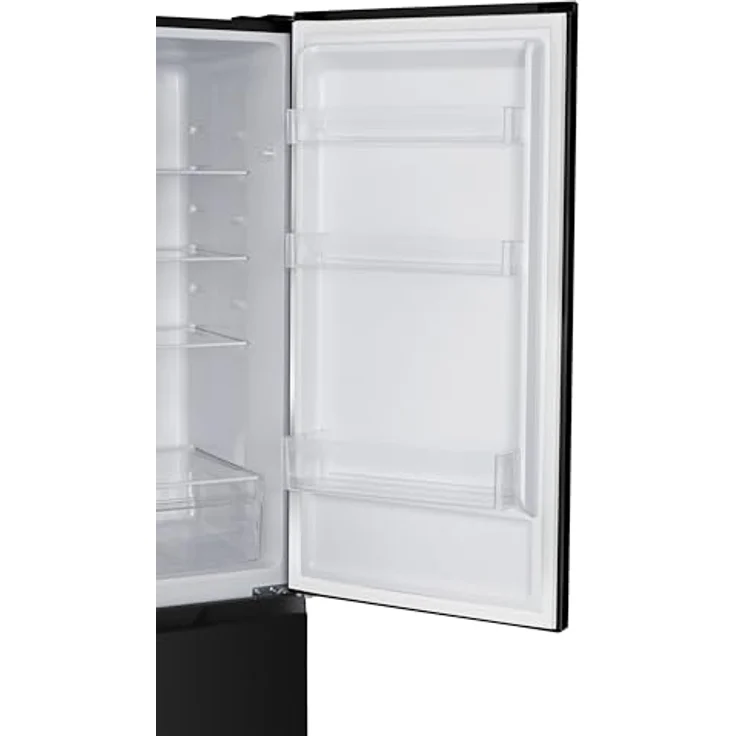 homeX CFSN2531C-B Kühlschrank mit Gefrierfach, 253 Liter, No Frost, freistehend, schwarz – Bild 15