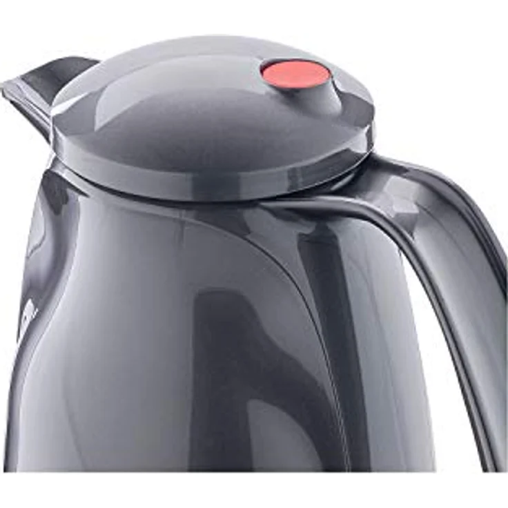 ROTPUNKT Isolierkanne 227 BELLA, 1,5 l titan, Glaseinsatz, BPA-frei, lange Isolierung – Bild 7