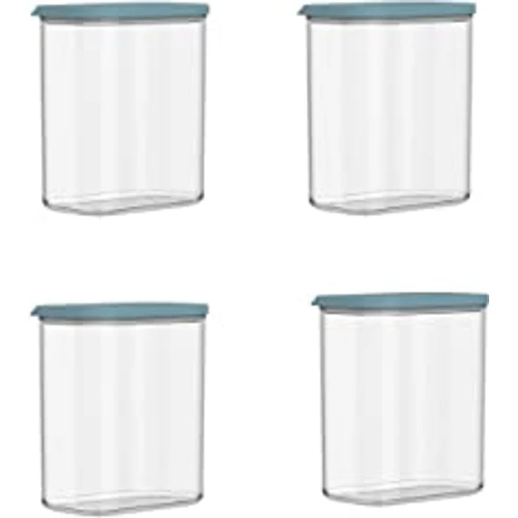 Mepal Vorratsdosen Spar-Set Modula 1500 ml Nordic Green - Luftdicht, transparent, BPA-frei – Bild 1