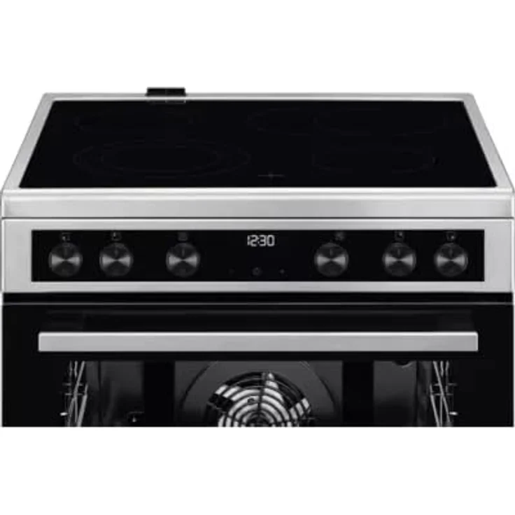 AEG CCB6446BBM Standherd, silber, mit Multilevel Cooking Funktion und Backblech im Lieferumfang – Bild 2