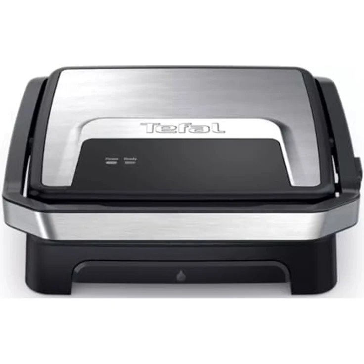 Tefal GC271D10, 2-in-1 Tischgrill mit 2000 Watt, antihaftbeschichtete Backbleche, Grillfläche 29 x 26 cm, vertikale Aufbewahrung